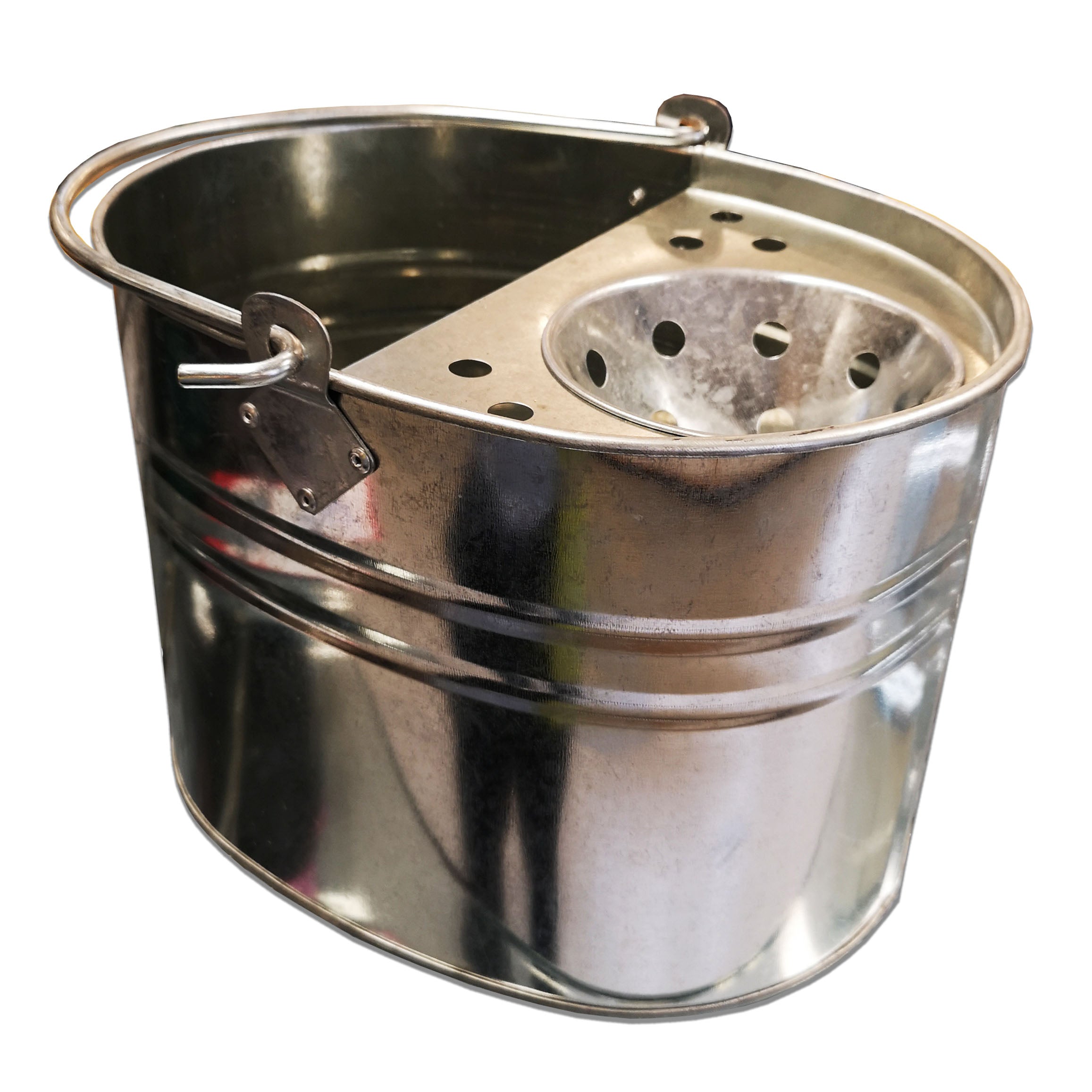 Groundsman Metal Mop Bucket 8.8L - Galvanised - Premium Mops / Buckets from APOLLO - Just $22.5! Shop now at W Hurst & Son (IW) Ltd