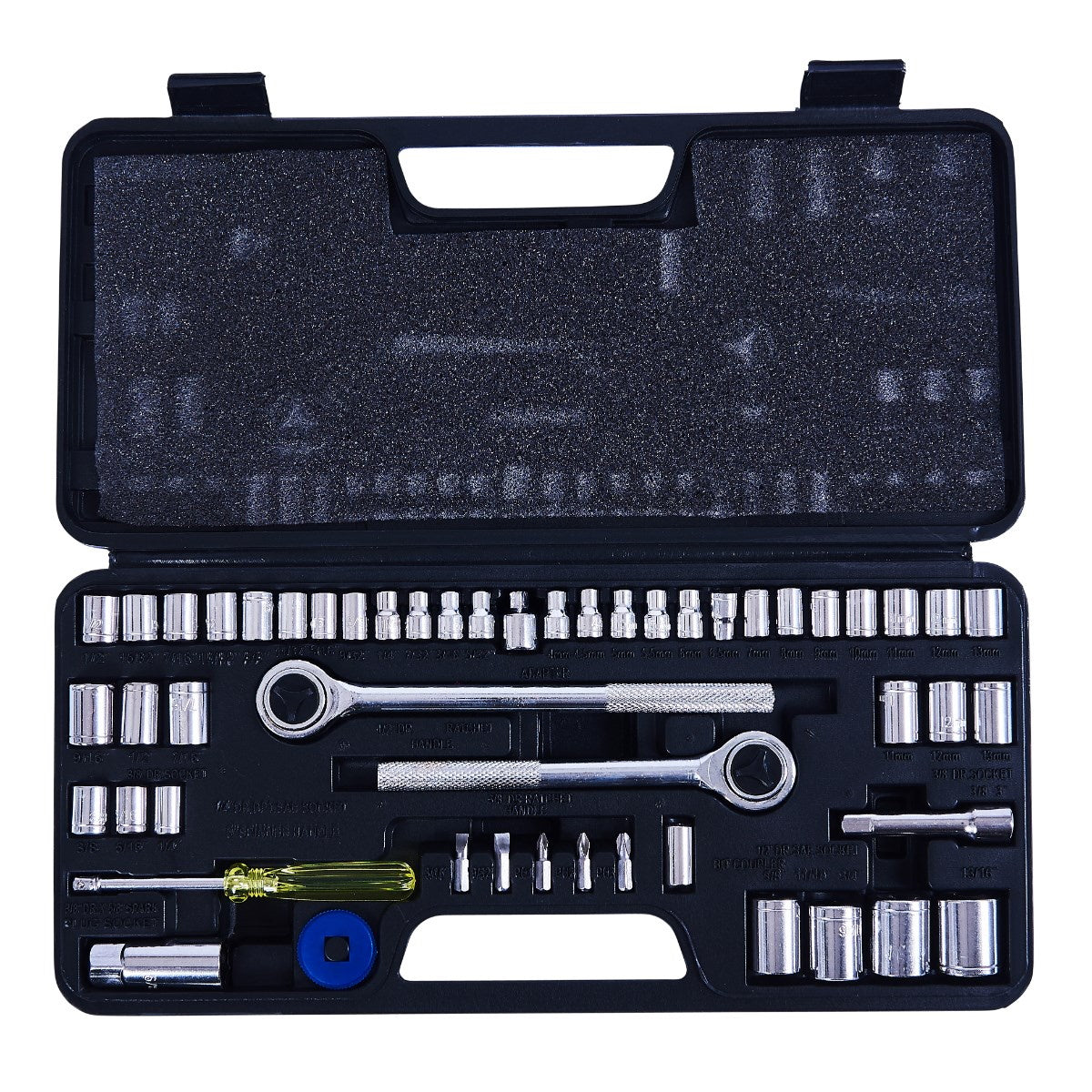 Socket Set 52Pce - Chrome Plated - Premium 1/2" drive Sockets from Blue Spot - Just $16.70! Shop now at W Hurst & Son (IW) Ltd