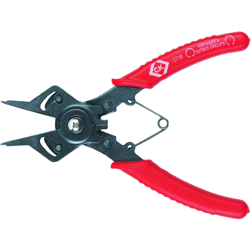 C.K T3716 Adjustable Circlip Pliers Set - Premium Circlip Pliers from Carl Kammerling - Just $15.95! Shop now at W Hurst & Son (IW) Ltd