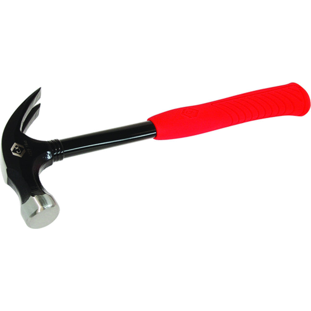 C.K T422916 Claw Hammer with Orange Hi-Vis Handle 16oz - Premium Claw Hammers from Carl Kammerling - Just $10.00! Shop now at W Hurst & Son (IW) Ltd