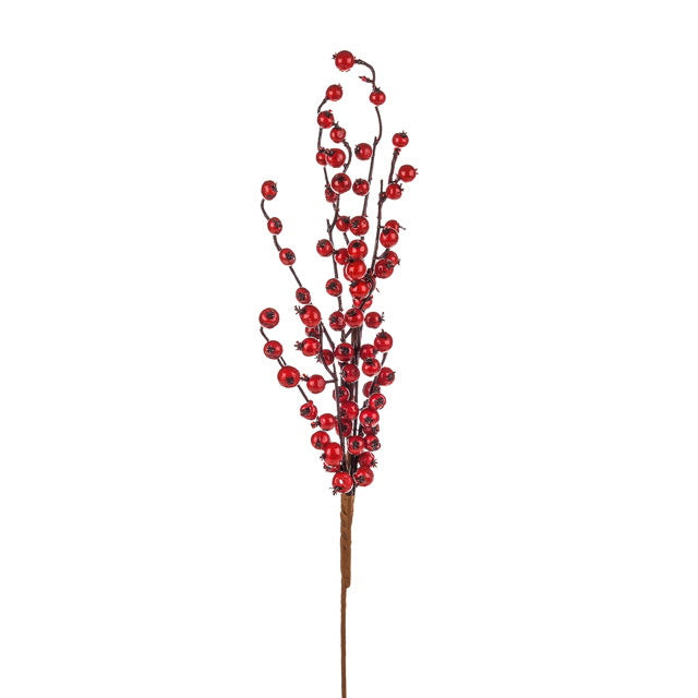 Artificial 275821 Winter Berry Spray Red Length 45cm - Premium B from CB Imports - Just $3.0! Shop now at W Hurst & Son (IW) Ltd