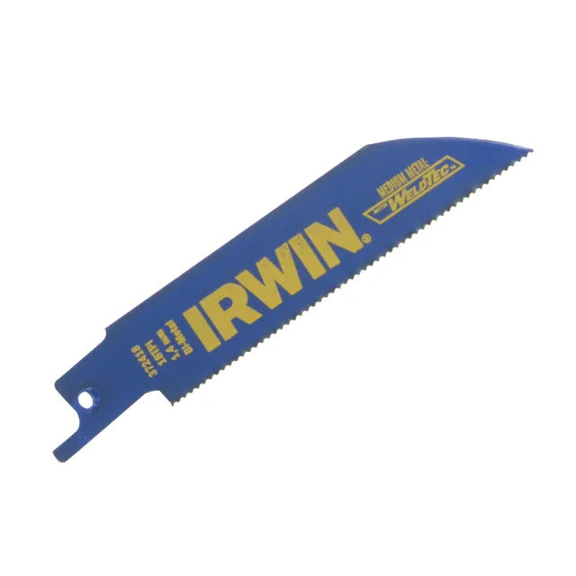 Irwin 10504148 100mm Sabre Saw Blade Metal Pack of 5 - Premium Sabre Saw Blades from Irwin - Just $12.36! Shop now at W Hurst & Son (IW) Ltd