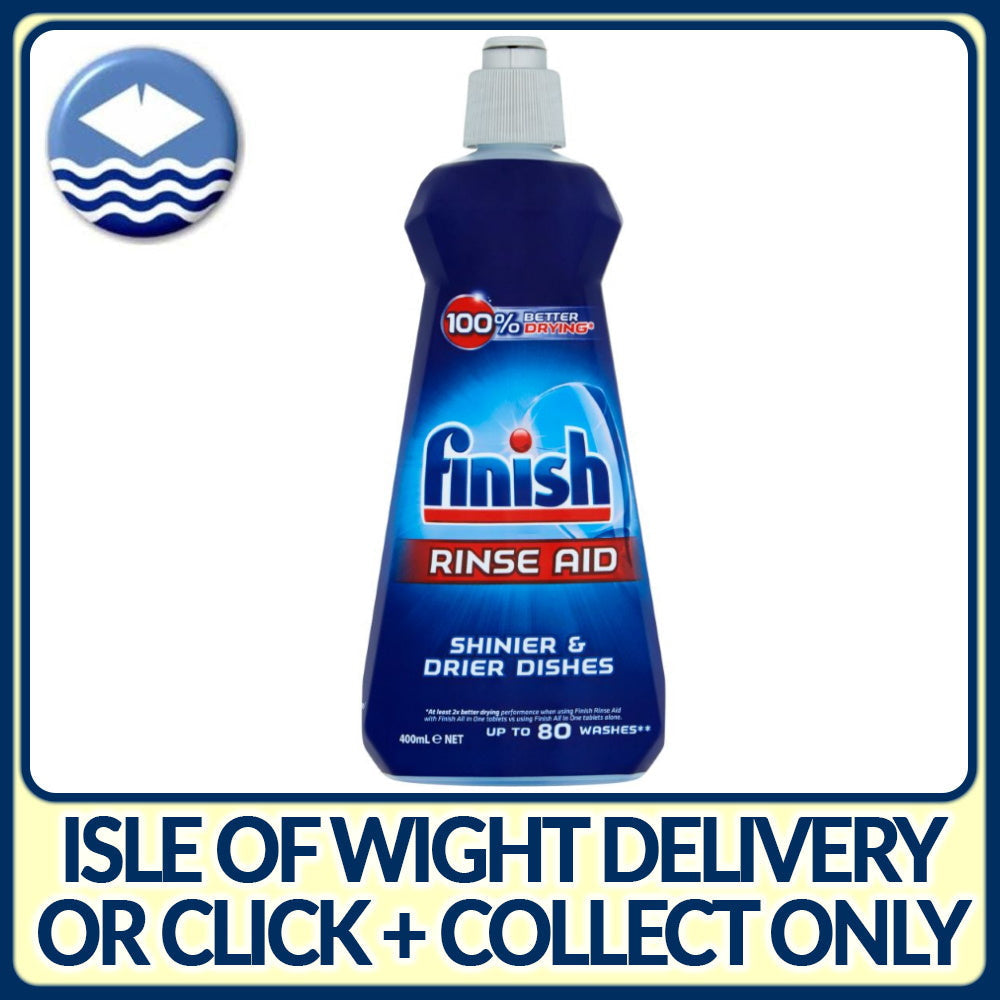 Finish Rinse Aid Shine & Protect 400ml - Regular - Premium Washing Up / Dishwasher from Reckitt - Just $4.99! Shop now at W Hurst & Son (IW) Ltd