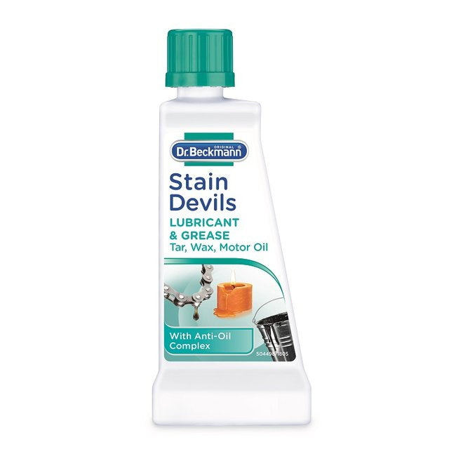 Dr. Beckmann Stain Devils 50ml Bottle Lubricant & Grease - Premium Specialist Cleaners from Dr. Beckmann - Just $3.00! Shop now at W Hurst & Son (IW) Ltd