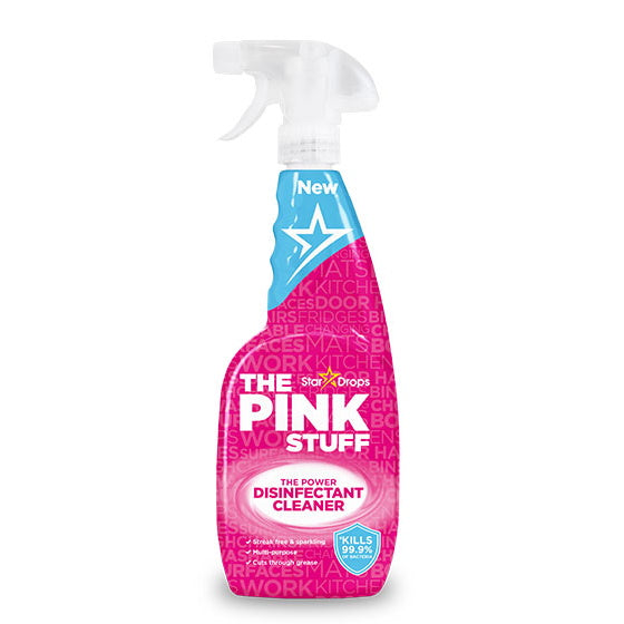 The Pink Stuff The Power Disinfectant Cleaner 750ml Spray Disinfectants Stardrops Brand_The Pink Stuff Cleaning Consumables Collections_Cleaning Consumables Housewares iowonly Not Google Product Type_Disinfectants Stardrops The Pink Stuff