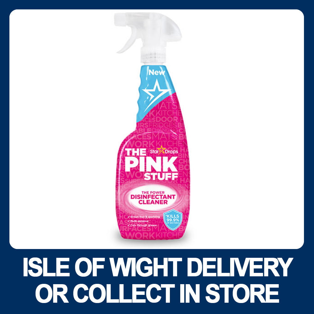 The Pink Stuff The Power Disinfectant Cleaner 750ml Spray Disinfectants Stardrops Brand_The Pink Stuff Cleaning Consumables Collections_Cleaning Consumables Housewares iowonly Not Google Product Type_Disinfectants Stardrops The Pink Stuff