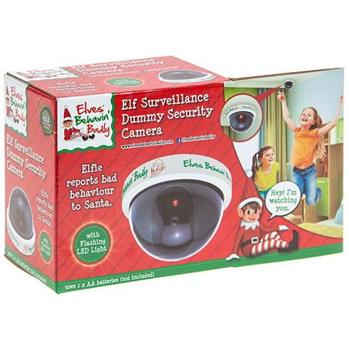 Elves Behavin Badly 500009 Elf Surveillance Dummy Child Camera - Premium Giftware from CTC - Just $3.0! Shop now at W Hurst & Son (IW) Ltd