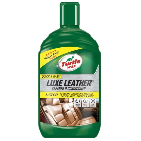 Turtle Wax 51793 Luxe Leather Cleaner & Conditioner 500ml Bottle - Premium Car Cleaning from Turtle Wax - Just $8.54! Shop now at W Hurst & Son (IW) Ltd