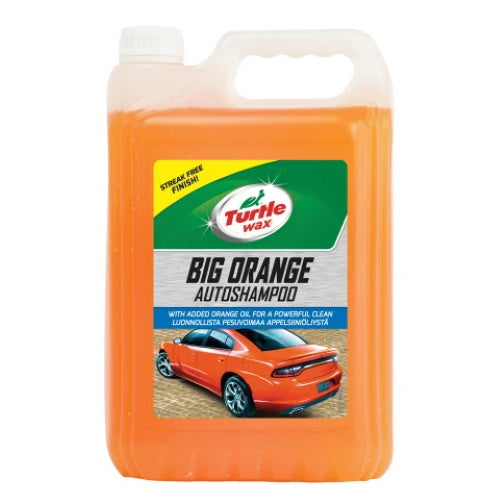 Turtle Wax 52817 Big Orange Autoshampoo 5Ltr - Premium Car Cleaning from Turtle Wax - Just $8.39! Shop now at W Hurst & Son (IW) Ltd