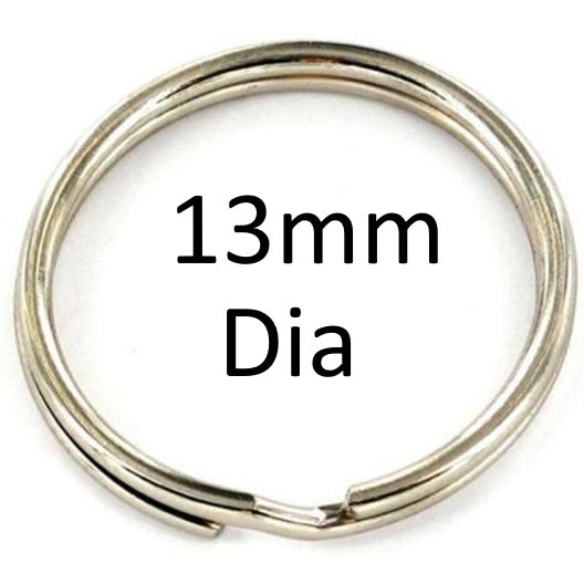 Split Rings - Various Sizes - Premium  from W Hurst & Son (IW) Ltd - Just $0.09! Shop now at W Hurst & Son (IW) Ltd