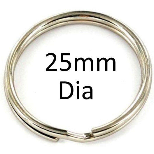 Split Rings - Various Sizes - Premium  from W Hurst & Son (IW) Ltd - Just $0.09! Shop now at W Hurst & Son (IW) Ltd