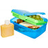 Sistema 18003965 Slimline Quaddie Lunch Box - Asst Colours - Premium Tupperware Style Containers from Sistema - Just $7.99! Shop now at W Hurst & Son (IW) Ltd