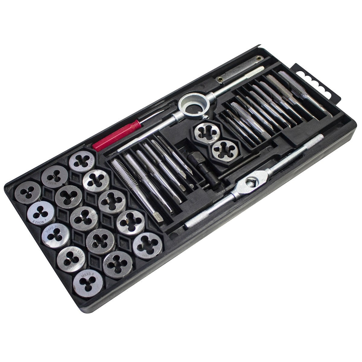 Amtech S1155 Metric Tap & Die 40Pce Set - Premium Engineering from DK Tools - Just $21.0! Shop now at W Hurst & Son (IW) Ltd