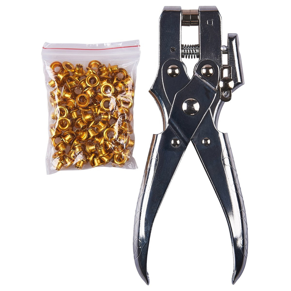 Amtech B2550 Heavy Duty Eyelet Pliers with 100 Eyelets - Premium Eyelet Pliers from DK Tools - Just $7.7! Shop now at W Hurst & Son (IW) Ltd