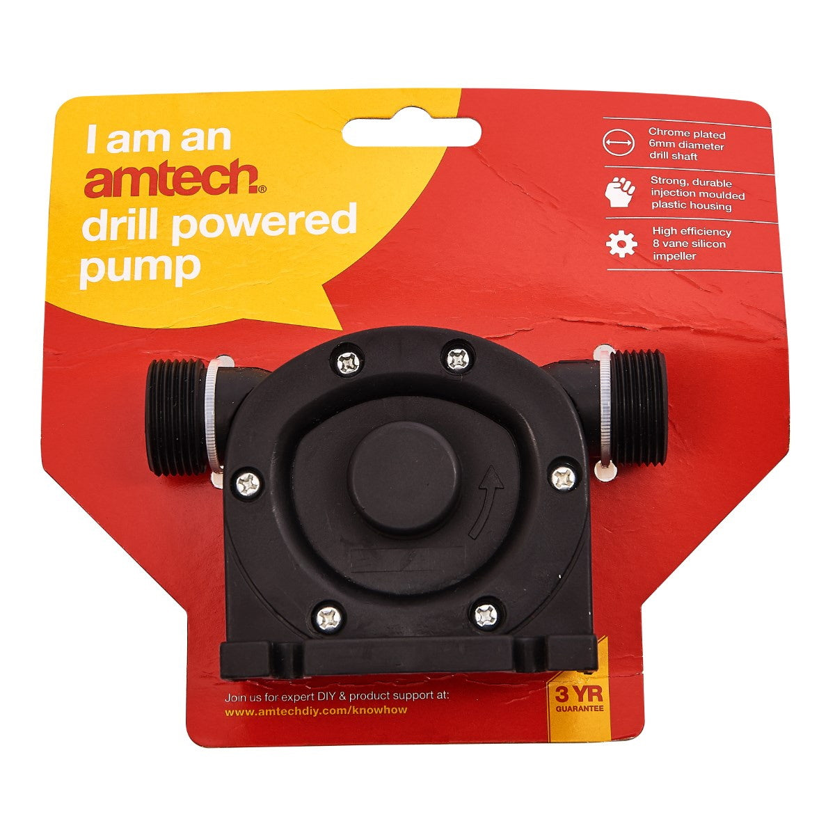 Amtech V2300 Drill Powered Pump - Premium Pumps from DK Tools - Just $4.99! Shop now at W Hurst & Son (IW) Ltd