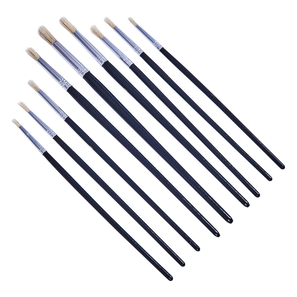 Amtech S4135 Art Paint Brush 9 Piece Set - Round Tips - Premium Paint Brushes from DK Tools - Just $2.5! Shop now at W Hurst & Son (IW) Ltd