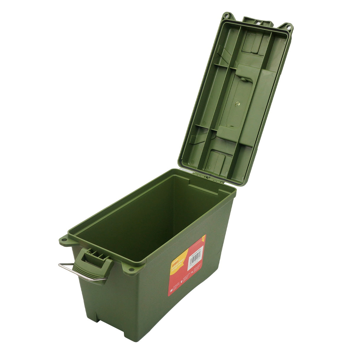 Amtech N0155 Lockable Hinged Storage Case Green 12" - Premium Tool Boxes from DK Tools - Just $10.99! Shop now at W Hurst & Son (IW) Ltd