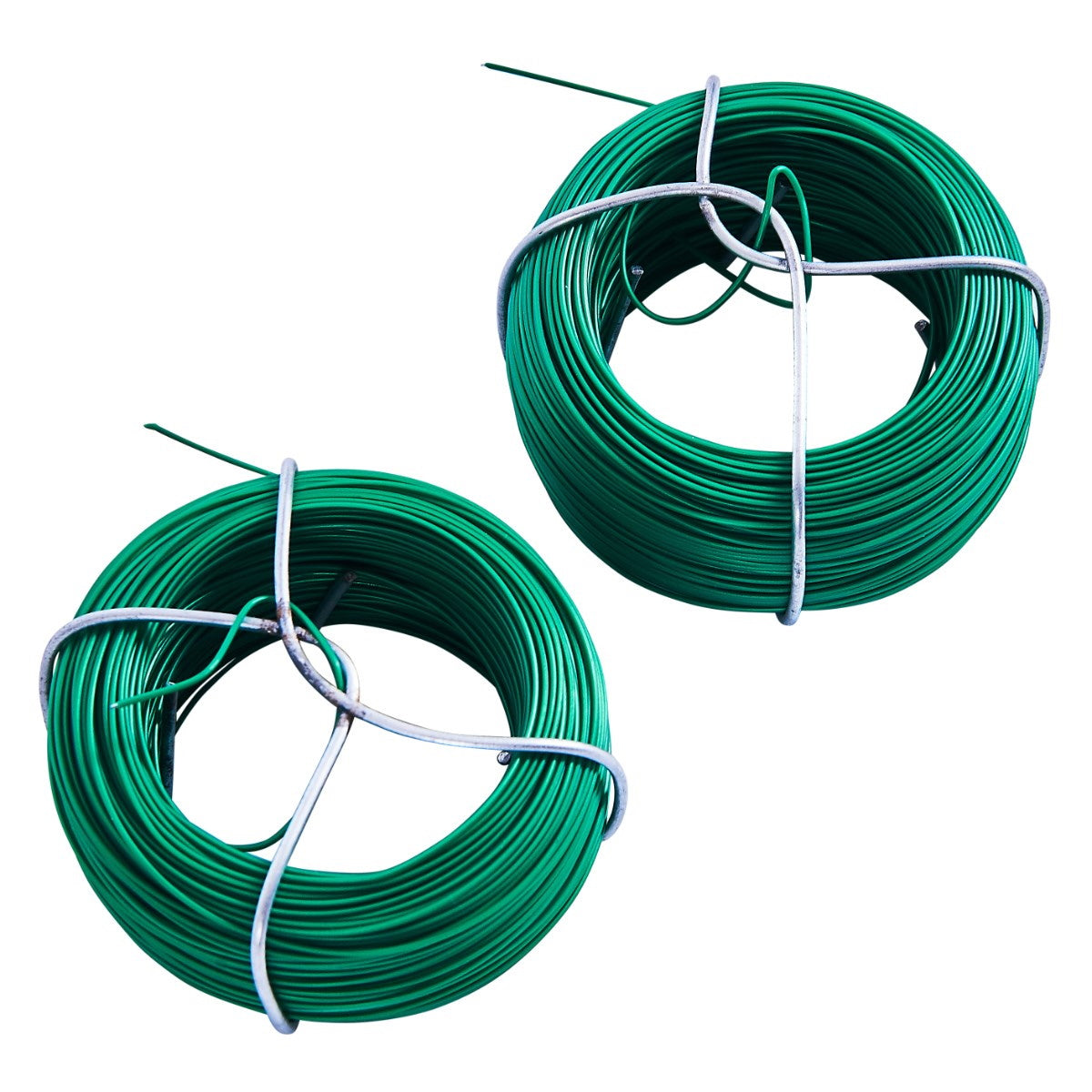 Amtech U4200 Plastic Coated Garden Wire Set 2 x 50Mtr - Premium Garden Wire from DK Tools - Just $2.30! Shop now at W Hurst & Son (IW) Ltd
