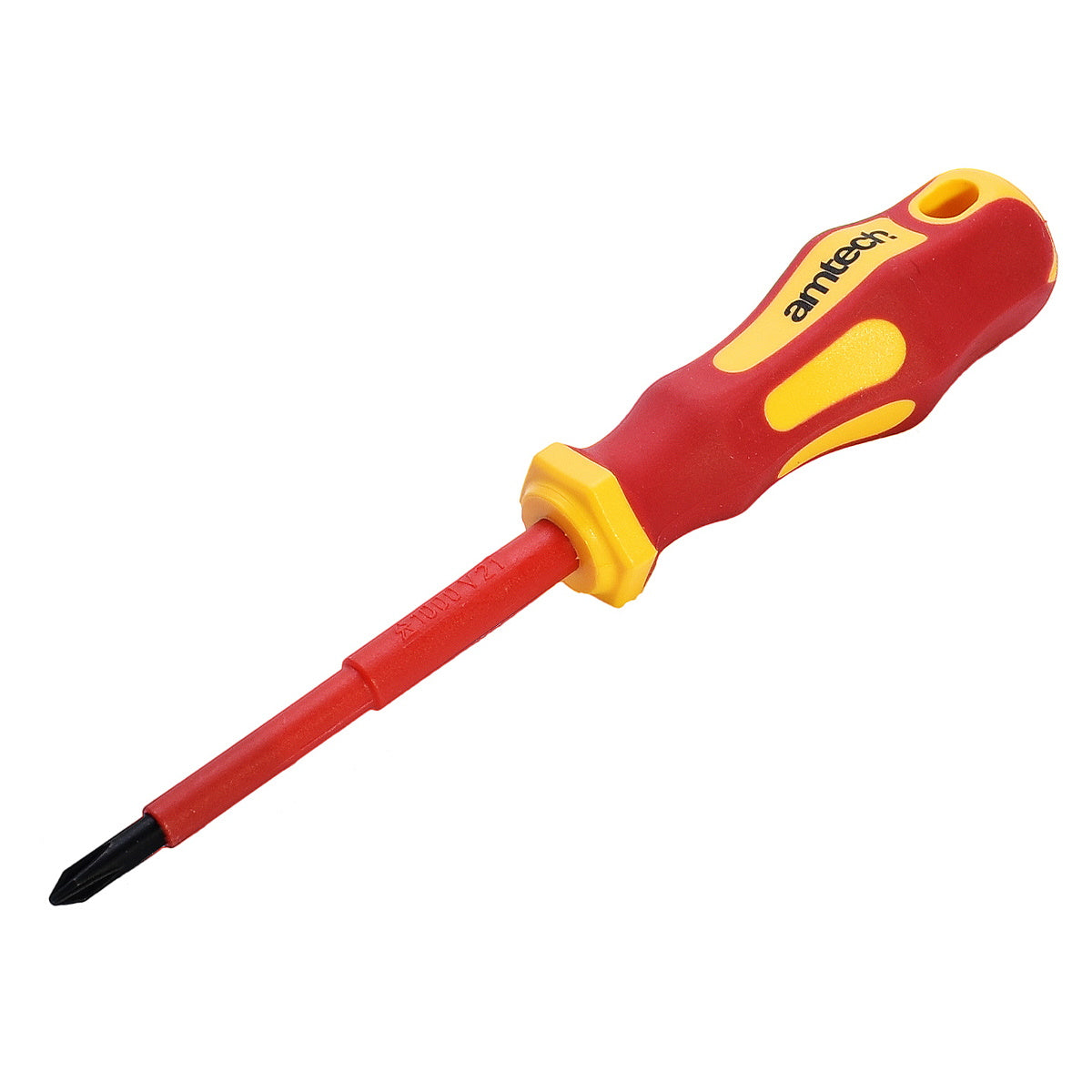 Amtech L0655 PH1 VDE 1000V Electrical Screwdriver 80mm - Premium Screwdrivers Electrical from DK Tools - Just $1.99! Shop now at W Hurst & Son (IW) Ltd