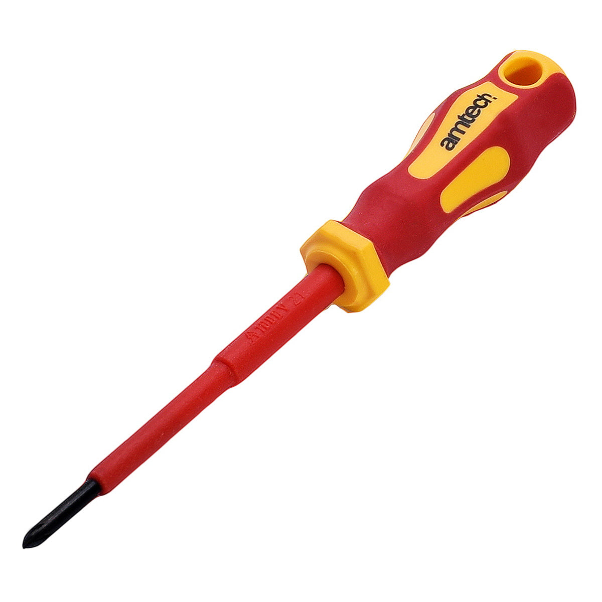 Amtech L0651 PZ0 VDE 1000V Electrical Screwdriver 75mm - Premium Screwdrivers Electrical from DK Tools - Just $1.99! Shop now at W Hurst & Son (IW) Ltd