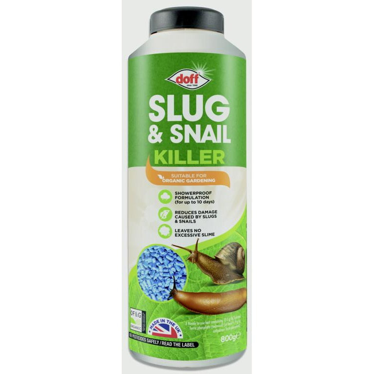 Doff F-AG-800-DOF Slug & Snail Killer Blue Mini Pellets 800g - Premium Slug / Snail from Doff - Just $7.2! Shop now at W Hurst & Son (IW) Ltd