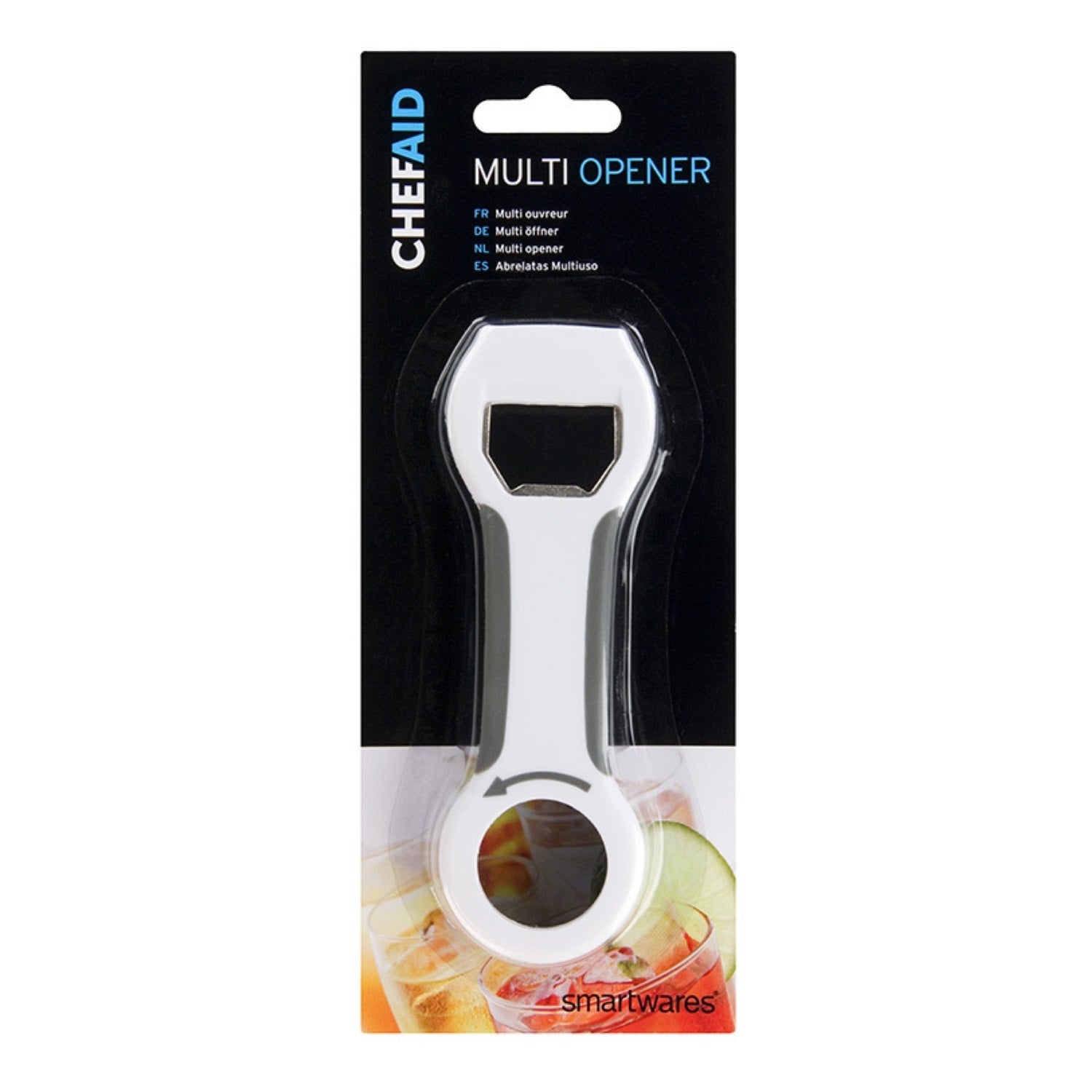 Chef Aid 10E01529 Multi Lid Opener - Premium Can & Jar Openers from ChefAid - Just $2.5! Shop now at W Hurst & Son (IW) Ltd