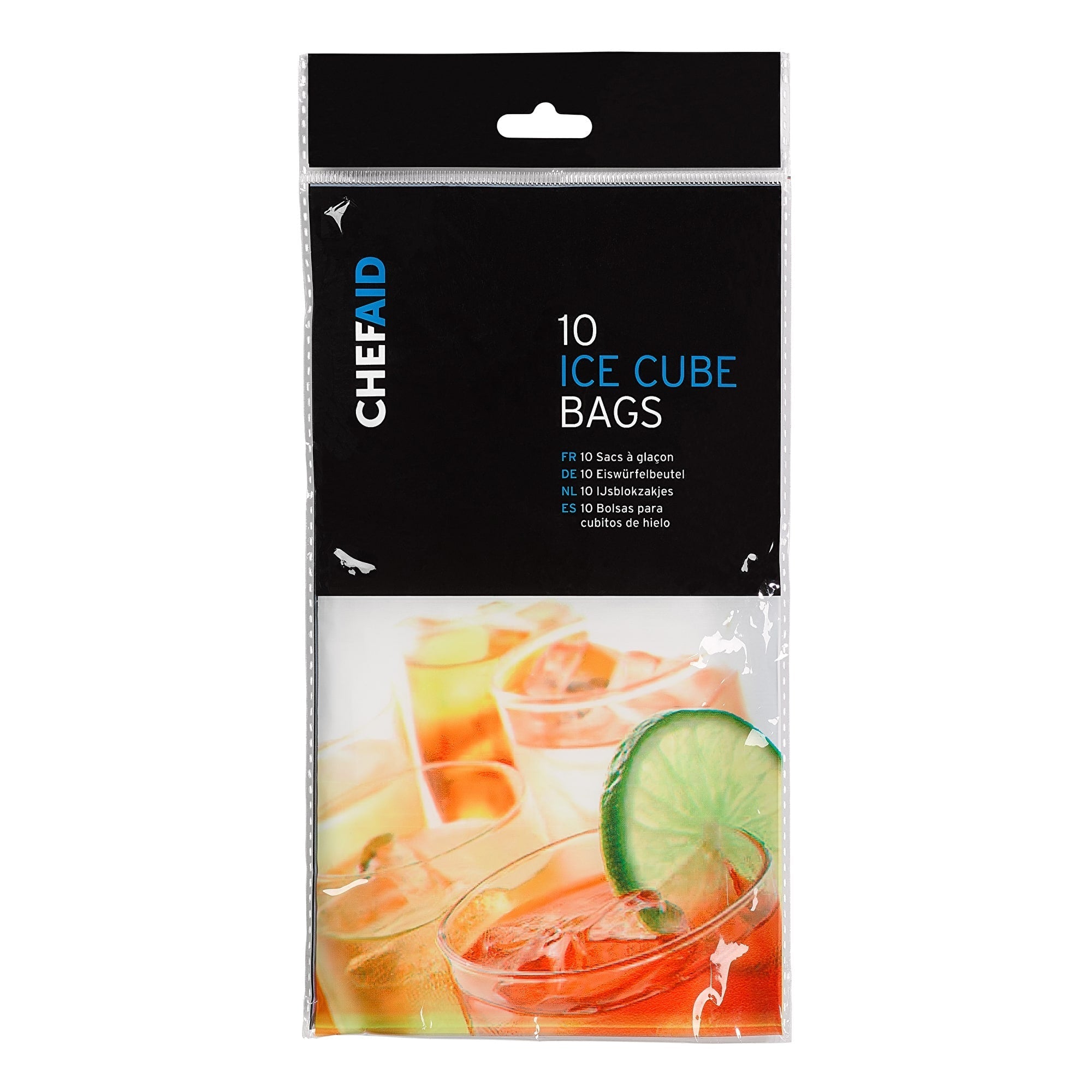 Chef Aid 10E30116 Ice Cube Bags Pkt10 - Premium Ice Packs from George East - Just $1.75! Shop now at W Hurst & Son (IW) Ltd