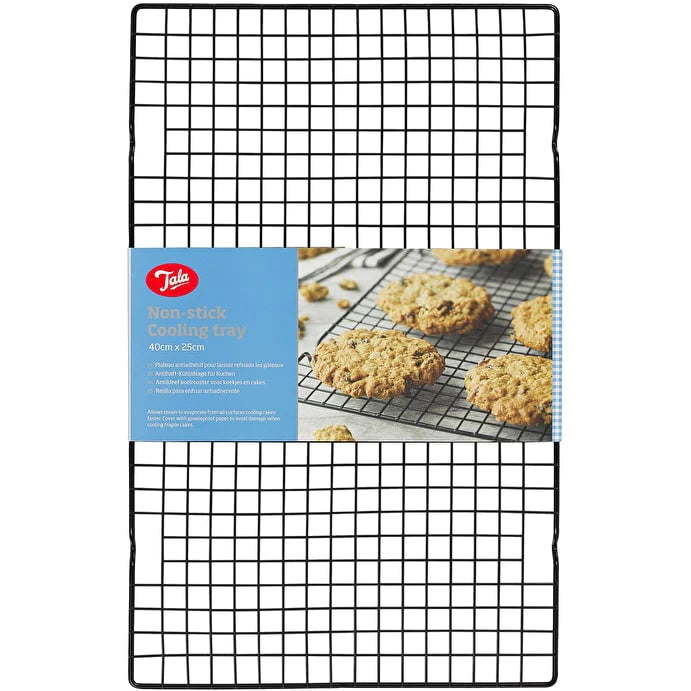 Tala 10A21605 Non-Stick Cooling Tray 40x25cm Cooling Racks TALA Baking Brand_Tala Collections_Baking cooking & baking Dayes Ltd George East Google Product Kitchen & Dining Mark.Williams Oct22 Product Type_Cooling Racks Tala