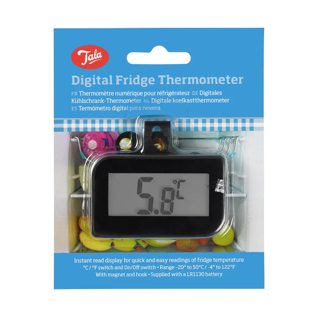 Tala 10A31333 Digital Fridge Thermometer - Premium Thermometers from TALA - Just $7.99! Shop now at W Hurst & Son (IW) Ltd