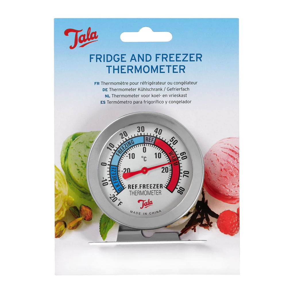 Tala 10A04103 Fridge and Freezer Thermometer - Premium Thermometers from TALA - Just $5.50! Shop now at W Hurst & Son (IW) Ltd