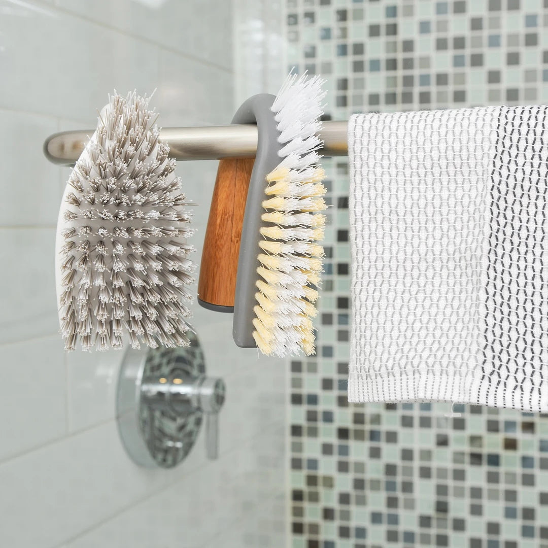 Full Circle FC11125GY Grunge Buster Grout & tile Brush Grey - Premium Brushes / Brooms from Full Circle - Just $8.95! Shop now at W Hurst & Son (IW) Ltd