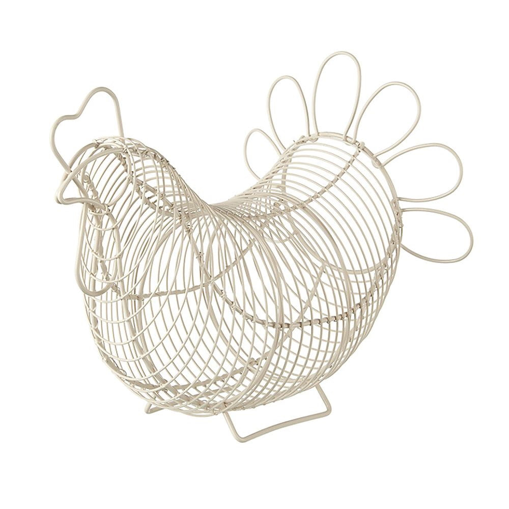Eddingtons 88100 Chicken Egg Basket - Cream Food Storage eddingtons Brand_Eddingtons Collections_Kitchen Organisation Eddingtons Food Storage Google Product Kitchen & Dining Kitchen & Food Storage Kitchen Organisation Product Type_Food Storage