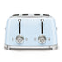 Smeg 4 Slice Steel Toaster - Pastel Blue - Premium 4 Slice Toasters from Smeg - Just $194.99! Shop now at W Hurst & Son (IW) Ltd