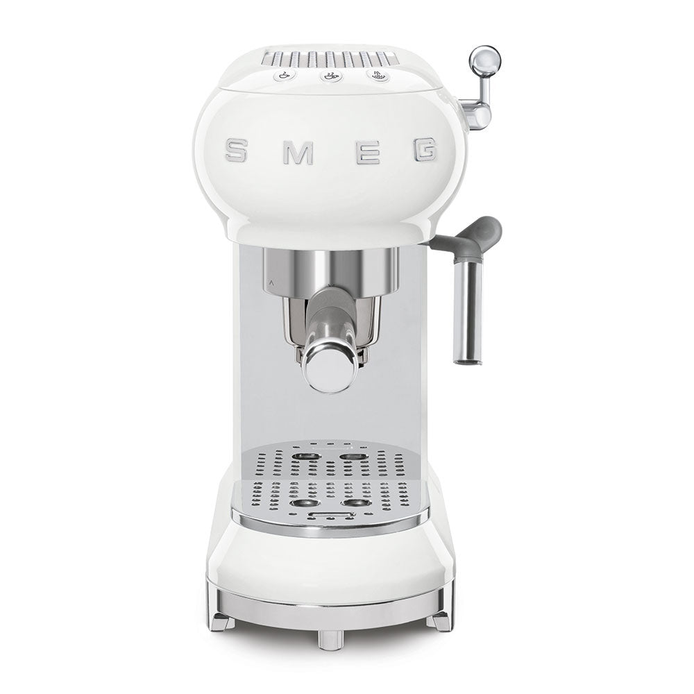 Smeg Espresso & Cappuccino Maker - White - Premium Coffee Machines from Smeg - Just $319.99! Shop now at W Hurst & Son (IW) Ltd
