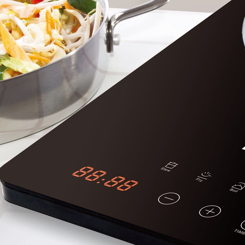 Daewoo SDA1805 Induction Hob With Timer 2000w - Premium Hobs - Single from Eurosonic - Just $44.99! Shop now at W Hurst & Son (IW) Ltd