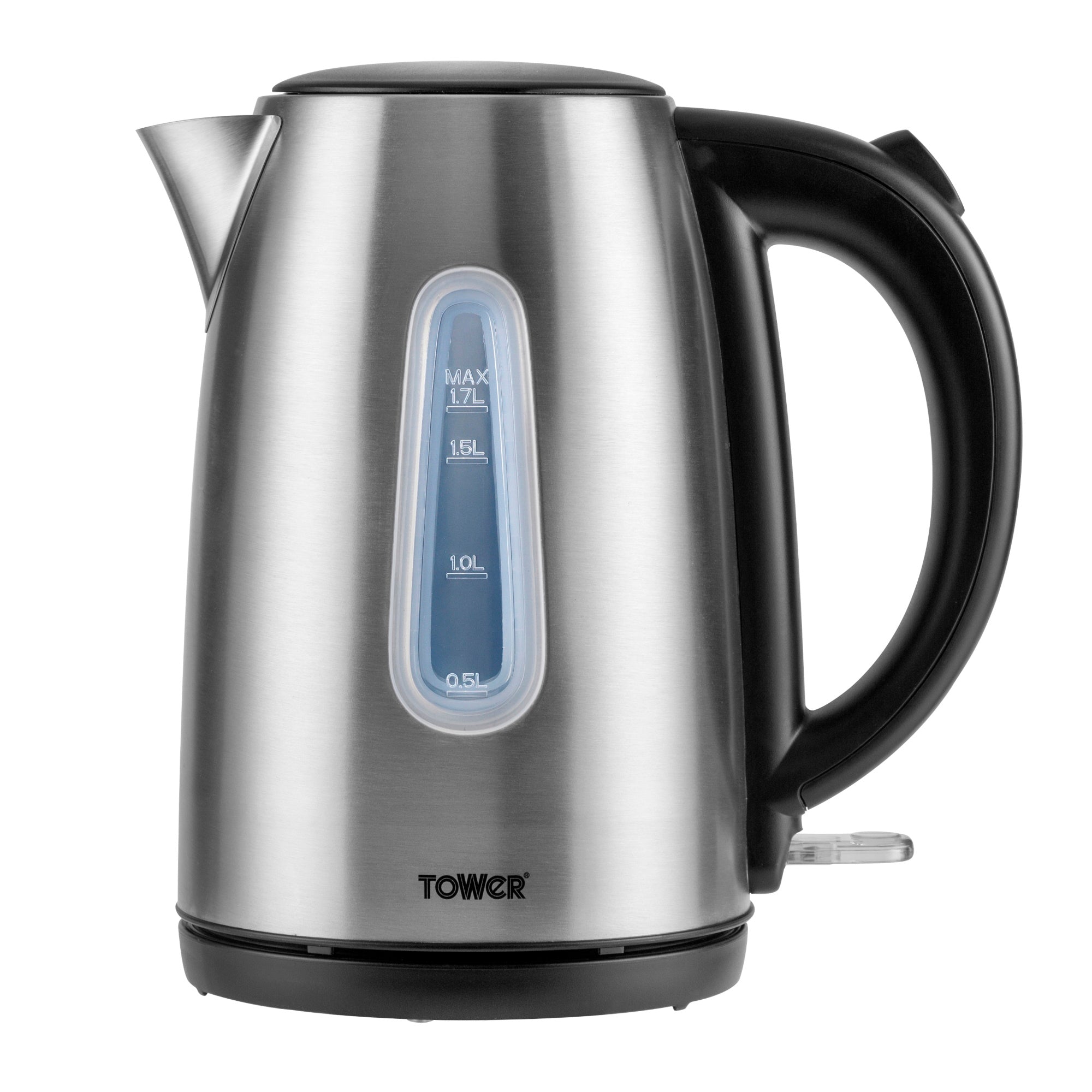 Tower PT10015 Infinity Jug Kettle 1.7Ltr Brushed Stainless Steel - Premium Electric Kettles from Tower - Just $24.95! Shop now at W Hurst & Son (IW) Ltd