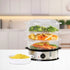Daewoo SDA1338 3 Tier Food Steamer 1200w - Premium Electric Steamers from Daewoo - Just $36.95! Shop now at W Hurst & Son (IW) Ltd