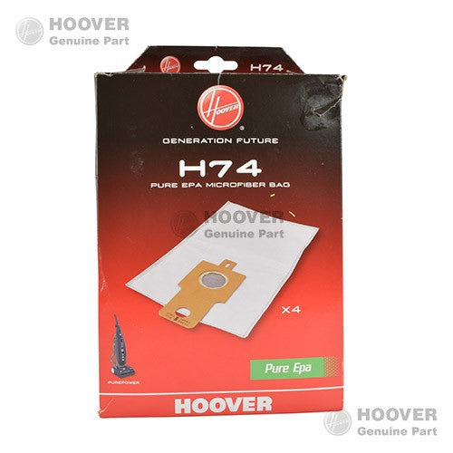 Hoover H74 Pure Epa Microfiber Vacuum Cleaner Bags Pkt4 - Premium Vacuum Bags and Accessories from Hoover - Just $17.99! Shop now at W Hurst & Son (IW) Ltd