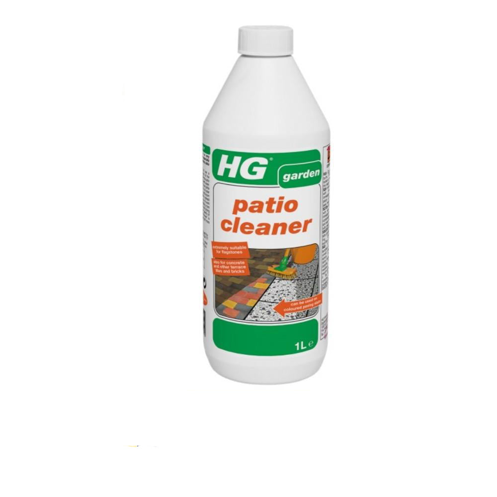 HG 183100106 Garden Patio Cleaner 1Ltr Bottle - Premium Outdoor Cleaner / Restorer from hg - Just $7.5! Shop now at W Hurst & Son (IW) Ltd