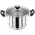 Judge Vista JJ45A Stockpot with Glass Lid 24cm Stockpots / Casseroles Judge Brand_Judge Google Product horwood Horwoods Horwoods S/Steel Judge Vista Product Type_Stockpots / Casseroles Saucepans & casseroles