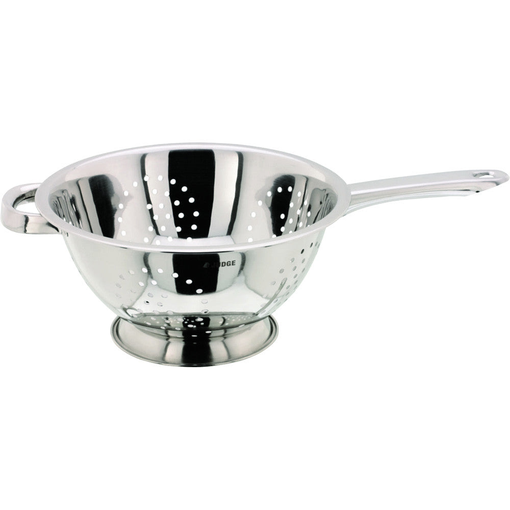 Judge long handled stainless steel colander mj14 - Polished finish Sieves & Strainers W Hurst & Son (IW) Ltd Brand_Judge Collections_More Utensils Google Product Judge S/Steel Kitchen Tools & Utensils More Utensils Product Type_Sieves & Strainers Sieves & Strainers