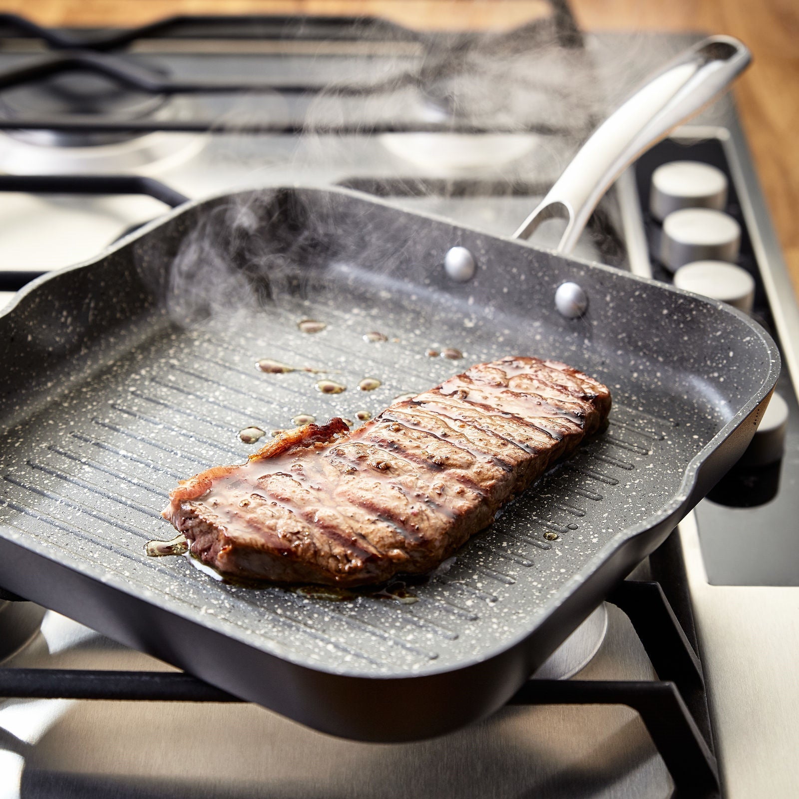 Stellar SP56 Rocktanium Grill Pan 26cm Non-Stick - Premium Grillpans from STELLAR - Just $45.95! Shop now at W Hurst & Son (IW) Ltd