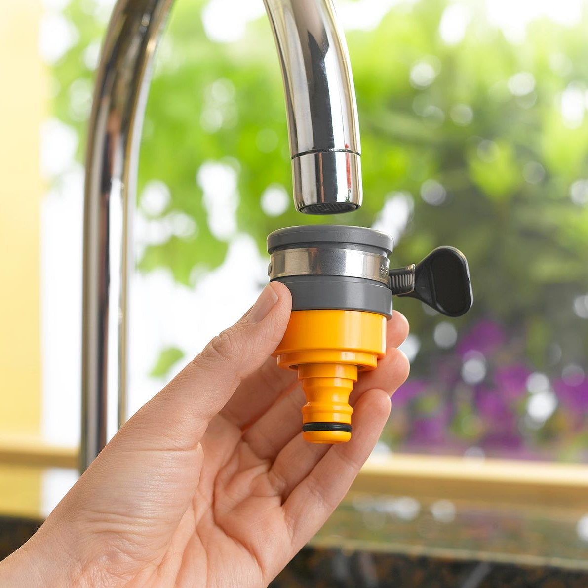 Hozelock Round Mixer Tap Connector 20mm to 24mm: 2177 - Premium Hose Fittings from HOZELOCK - Just $11.69! Shop now at W Hurst & Son (IW) Ltd