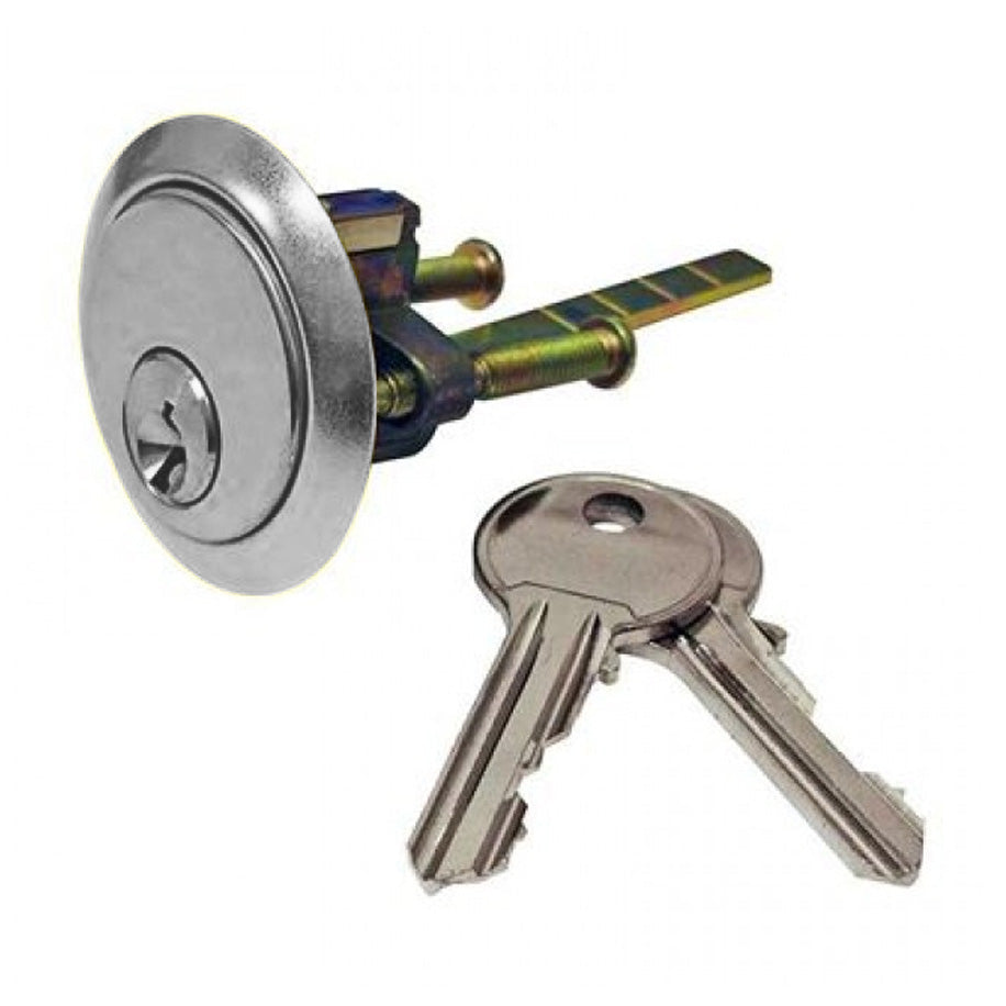 Yale Rim Cylinder - Polished Chrome - Premium Door Locks from Hughes Wholesale - Just $7.99! Shop now at W Hurst & Son (IW) Ltd