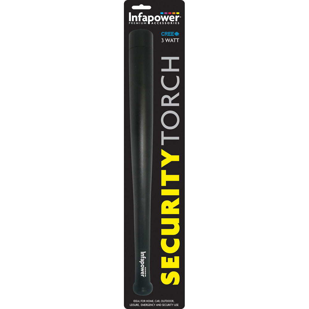Infapower F005 LED Security Torch - Premium Torches from INFAPOWER - Just $23.99! Shop now at W Hurst & Son (IW) Ltd