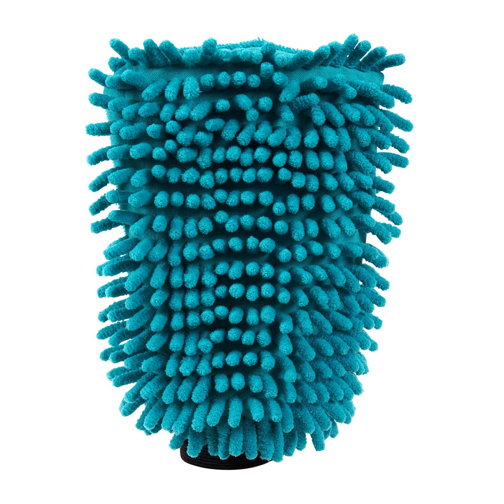 JVL 20-420 Microfibre Hand Mitt - Teal - Premium Dusters / Cloths from JVL - Just $3.6! Shop now at W Hurst & Son (IW) Ltd