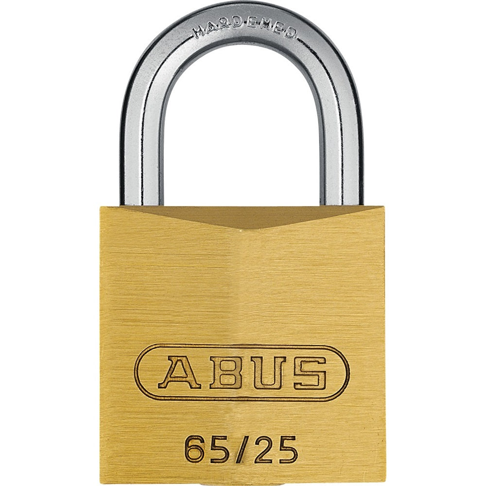 Abus 65/25 Brass Padlock 25mm - Premium Padlocks from ABUS - Just $1.5! Shop now at W Hurst & Son (IW) Ltd