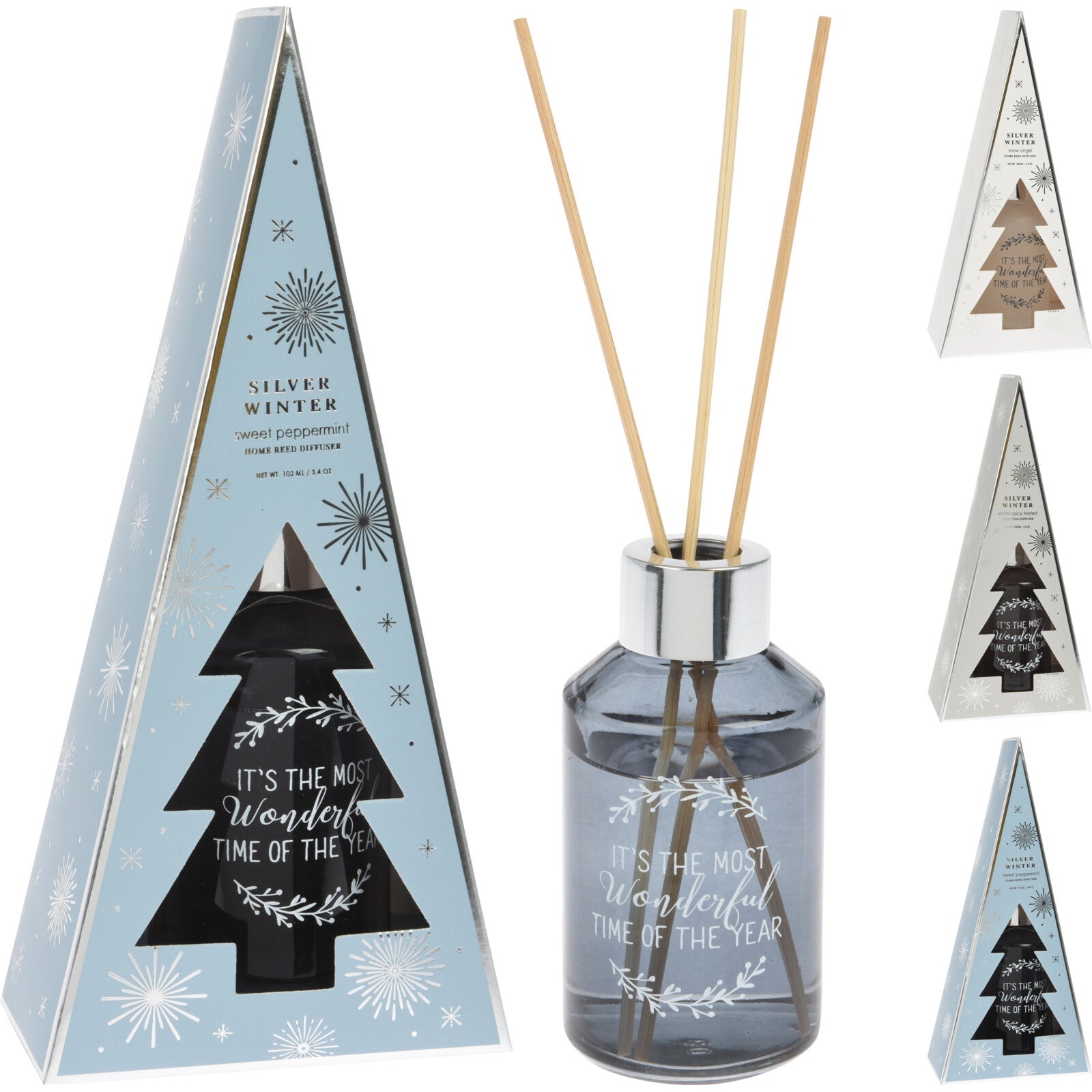 Silver Winter ACC686350 Reed Perfume Diffuser 200ml- Various Scents - Premium Air Fresheners from Koopman International - Just $8.95! Shop now at W Hurst & Son (IW) Ltd