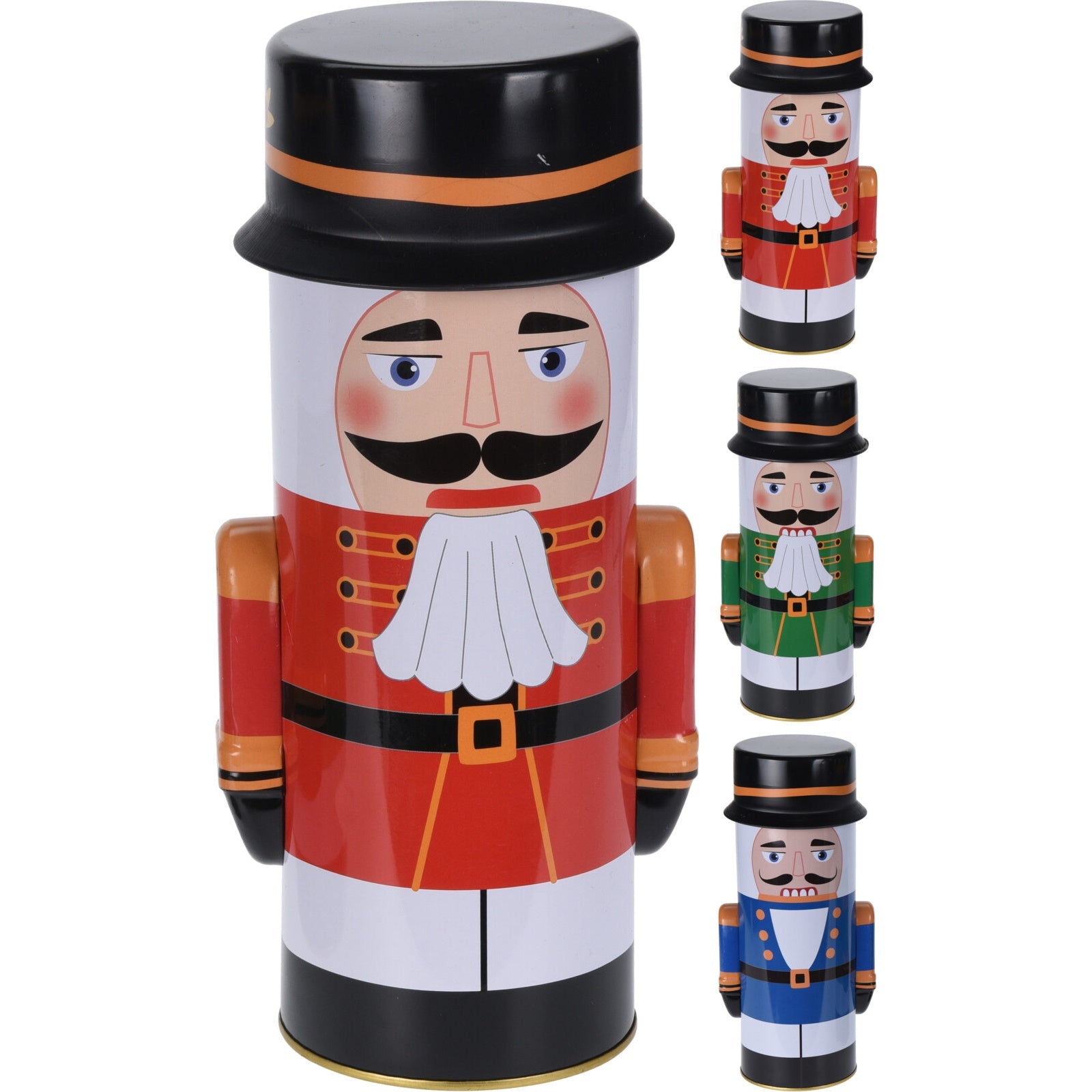 Koopman 170485720 Christmas Soldier Metal Container - Various - Premium Sundry Kitchenware from Koopman International - Just $4.70! Shop now at W Hurst & Son (IW) Ltd