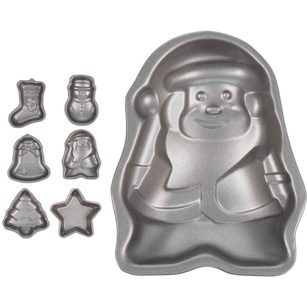 La Cucina 309400050 Christmas Cake Mould Small - Various Designs - Premium Christmas Baking from Koopman International - Just $1.96! Shop now at W Hurst & Son (IW) Ltd
